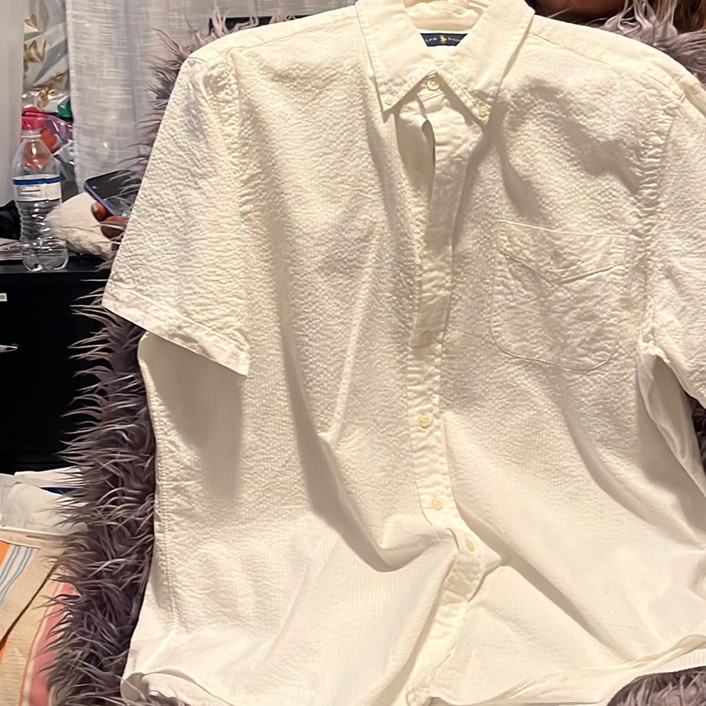 Polo short sleeve dress shirt